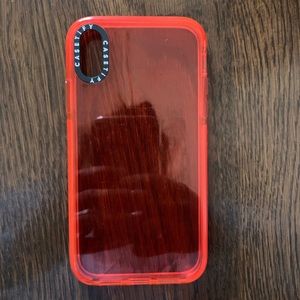 CASETIFY Red IPhone XR phone case